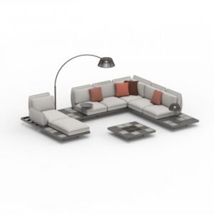 Canapé modulaire 6 places & Lounge (MAIN TEST PRODUCT)